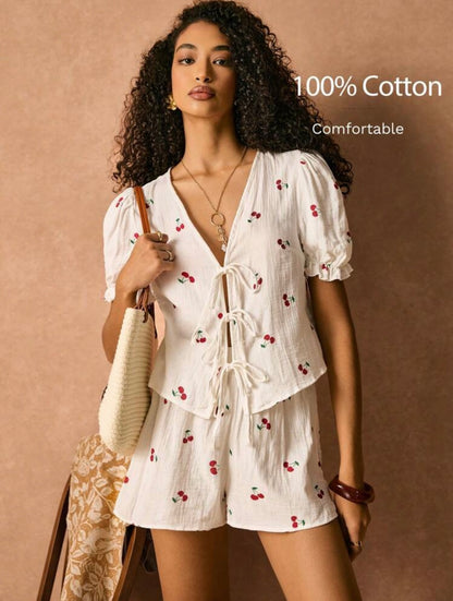 Cherry Bliss - Zweiteiler Sommer Set